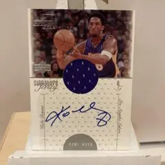 Kobe Bryant autograph &ジャージカード　NBA コービー