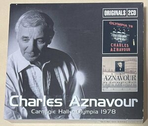 Charles Aznavour Carnegie Hall Olympia 1978 3CD シャルル・アズナヴール