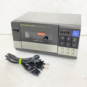 □ 三菱電機 カセットデータレコーダー MD-20DR MSX AC100V 12W MITSUBISHI ELECTRIC DATA RECORDER 通電確認済み 現状品 □24112502