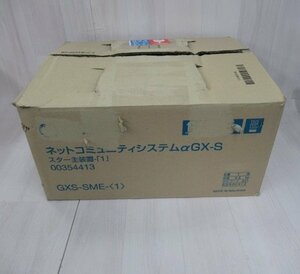 ZR3 7100) GXS-SME-(1) NTT GXタイプSスター主装置 (初実装/ボタン電話：10回路) 領収書発行可能 ・祝10000取引!! V8.00 西仕 未使用品