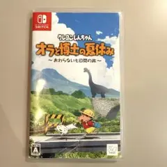 クレヨンしんちゃん　オラと博士の夏休み　switch ソフト