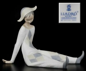 ■Lladro リヤドロ ピエロ ピエロの思い出 陶器人形 置物■