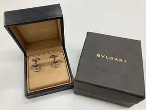 BVLGARI ブルガリ ビーゼロワン SV925 カフス カフリンクス アクセサリー ビジネス 紳士 メンズ 