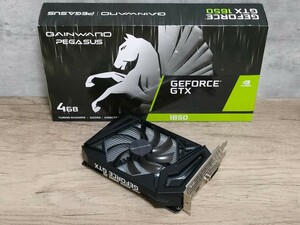 NVIDIA GAINWARD GeForce GTX1650 4GB PEGASUS 【グラフィックボード】