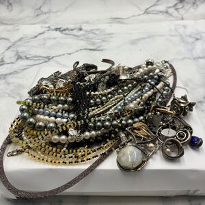 ●【売り切り】貴金属アクセサリー シルバーアクセサリー大量まとめ！ SILVER 925 ネックレス イヤリング リング ブローチ 総重量683g