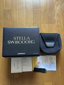 SHIMANO シマノ13 ステラ　SW18000HG 箱　ケース　付属品