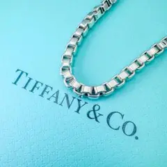 【TIFFANY&Co】鏡面仕上げ　ベネチアン　ネックレス