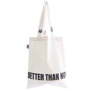 未使用品 べターザンナウ BETTER THAN NOW 23AW BTN Tote Bag トートバッグ ハンドバッグ ロゴ 白 ホワイト /SR25 レディース