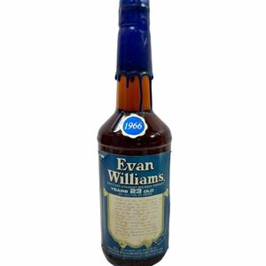 Evan Williams エヴァン ウィリアムズ　ヴィンテージバーボンウイスキー　1966 YEARS 23 OLD　750ml 53.5%　未開栓