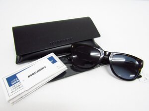 ディースクエアード DSQUARED2 D210046 サングラス レザーケース付き★AC25345