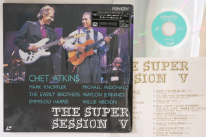 LASERDISC Chet Atkins Super Session V VALJ3855 VIDEOARTS /00600