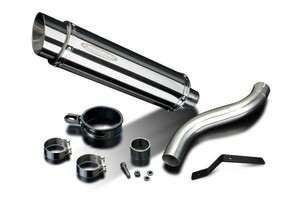 DELKEVIC スリップオンステンレスマフラー★TRIUMPH SPEED TRIPLE 955i 2002-2004 350mm KIT30CR