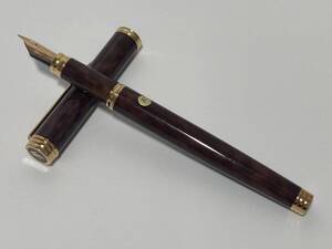 ★現状品★ WATERMAN ウォーターマン/万年筆/IDEAL アイデアル/ペン先 18K 750/ゴールド