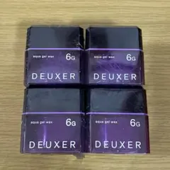 DEUXER6G デューサー　アクアジェルワックス6G 80g 4個