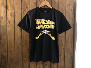 新品●バックトゥザフューチャー　プリントTシャツ●デロリアン/SF映画/BTTF