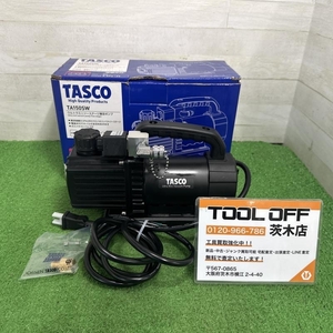 015●おすすめ商品●TASCO オイル逆流防止弁付ウルトラミニツーステージ真空ポンプ TA150SW 通電確認済み（使用2～3回）