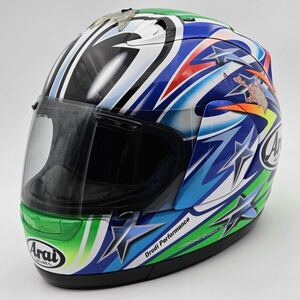 ARAI RX-7 RR4 NAKANO 04 アライ RX7RRIV ナカノ04 中野真矢 Lサイズ (59-60cm)