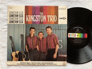 【送料無料・US盤LP】THE KINGSTON TRIO★「SOMETHIN