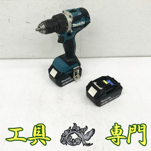 Q3311 送料無料！セール！【中古品】充電式ドライバドリル 18V マキタ DF484D 充電回数69/142回充電工具 穴あけ