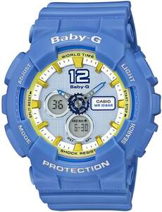 【新品】カシオ　BABY-G　BA-120-2BJF　ブルー　90sスタイル　レディース　BOY’Sにも　スポーティー　カッコイイ　COOLデザイン