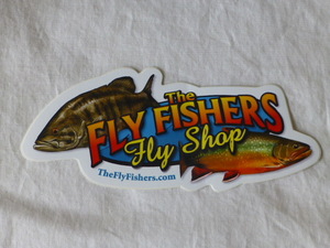 The FLY FISHERS Fly Shop ステッカー Fly Shop The FLY FISHERS The Fly Fishers フライフィッシング TROUT トラウト
