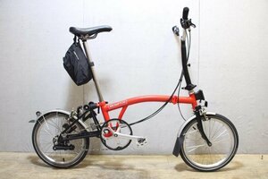 輪行袋付!!■BROMPTON M6L ブロンプトン 16インチ 折畳ミニベロ 2X3S 2017年モデル 超美品