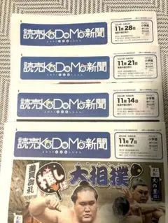 読売　こども新聞　2024.11月号　4刷セット