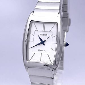 SEIKO セイコー EXCELINE エクセリーヌ 4J41-0AJ0 腕時計 ウォッチ クォーツ quartz 銀 シルバー P307
