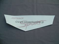 2枚 OUTBACK SPORT デカール ステッカー インプレッサ ワゴン デカール 2002-2005 純正 DECAL SUBARU 部品 impressa 北米US海外仕様 パーツ