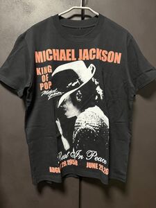 マイケルジャクソン King of pop Tシャツ XL バンドT ツアーT タグ無し Michael Jackson