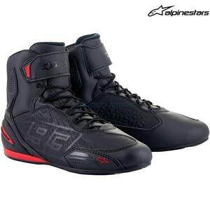 セール特価 alpinestars アルパインスターズ シューズ MM93 AUSTIN RIDNIG SHOE カラー:BLACK BRIGHT RED(1303) サイズ:8.5/26.0cm