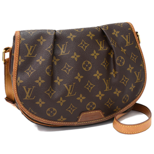 ルイヴィトン メニルモンタンPM クロスボディ ショルダーバッグ M40474 モノグラム ブラウン LOUIS VUITTON