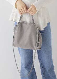 STELLA McCARTNEY ステラ マッカートニー Falabella mini ファラヴェラ グレー