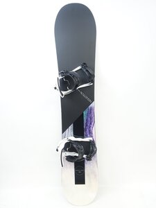 中古 22/23 SALOMON FRONTIER 143cm RHYTHM ビンディング付きスノーボード サロモン フロンティア リズム