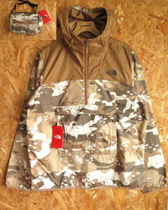 【正規新品】THE NORTH FACE CAMO PULLOVER JACKET Lサイズ ノースフェイス カモ ナイロン プルオーバー ジャケット パタゴニア USAモデル