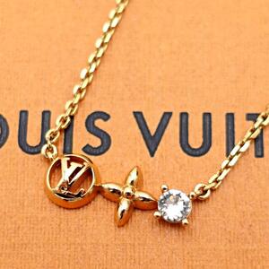 ルイヴィトン プティルイ ネックレス ゴールド エセンシャル コリエ LV レディース LOUIS VUITTON