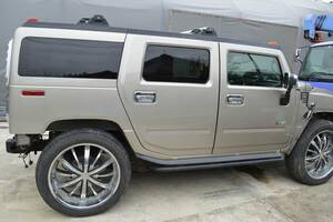 ハマー　H2　フロント　アッパーアーム　右　純正　部品取り車　HUMMER