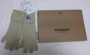 BURBERRY カシミヤ 手袋 S/M ベージュ バーバリー 新品タグ付き