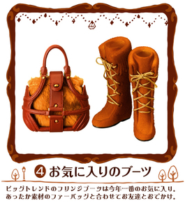 リーメント　靴バッグコレクション④お気に入りのブーツ　ぷちサンプル　ぷちシリーズ