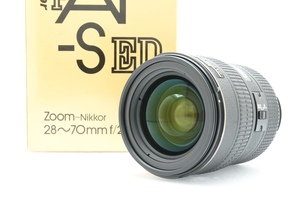 Nikon ED AF-S NIKKOR 28-70mm F2.8 D Fマウント ニコン AF一眼 ズームレンズ ジャンク品 元箱