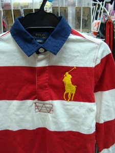 Polo Ralph Lauren ポロラルフローレン ビッグポニー 長袖ラガーシャツ (120)　