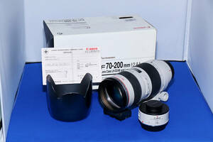 Canon キャノン ZOOM LENS EF 70-200mm F2.8L ULTRASONIC 【エクステンダー付き】