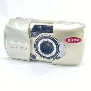 1円～ 6T10271124 OLYMPUS オリンパス ミュー μ-III 120 フィルムカメラ 撮影機器 通電動作未確認 現状品