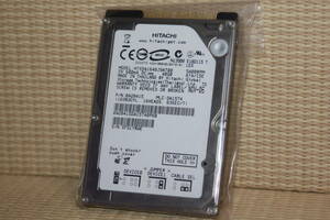 (送料無料) 2.5インチ IDE 40GB HDD 動作OK フォーマット済 ATA 5400rpm 厚さ9.5mm HGST HTS541640J9AT00 HITACHI 旧規格 絶版品