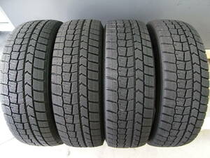 ★21年製　ダンロップ　スタッドレス　ウィンターマックス　WINTER MAXX 　WM02 185/60R15　4本セット　８部山