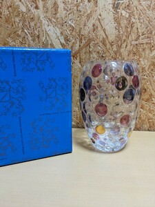 Bohemian Glass from Czech Republic VASE CRYSTAL 　クリスタル　花瓶　BOHEMIA　ボヘミア　フラワーベース　クリスタルガラス　花器