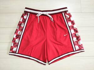 ★新品　ナイキ　NIKE　バスケットボール　ショートパンツ　★DRI-FIT使用　★赤色　★大きめサイズ