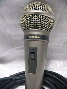 ★ Panasonic WM-330 業務用マイクロホン ケーブル付 ダイナミック型 Cardioid　Dyanamic Microphone