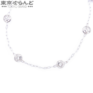 101739606 カルティエ CARTIER パシャ ネックレス ホワイトゴールド K18WG 9モチーフ チェーンネックレス レディース 仕上済