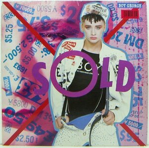 LP,BOY GEORGE　SOLD　CULTURE CLUB　輸入盤